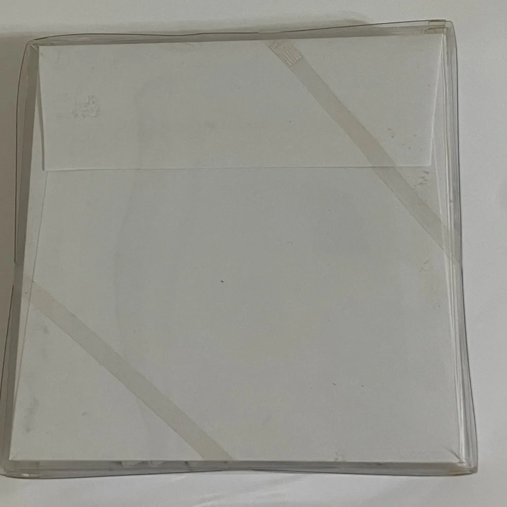 New Paper House Gold Star Die Cut Fill In Invitations Set/10 Christmas New Years